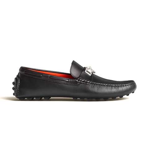 GIÀY HERMES IRVING LOAFER COWHIDE LEATHER NOIR SS2022