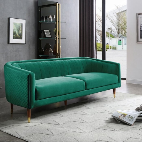 SOFA AQUILLANO Velvet Sofa THE LINEN Sofa