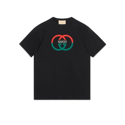 ÁO GUCCI LOGO T SHIRT BLACK