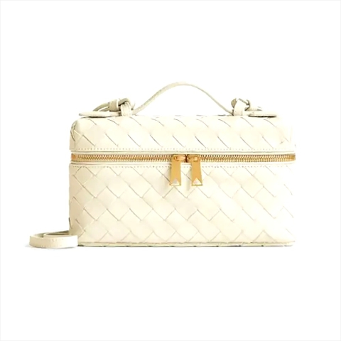 TÚI Bottega Veneta Women Bang Bang Vanity Case-White