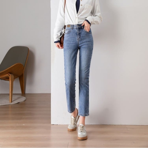 Quần jeans nữ cao cấp xuân thu JD5