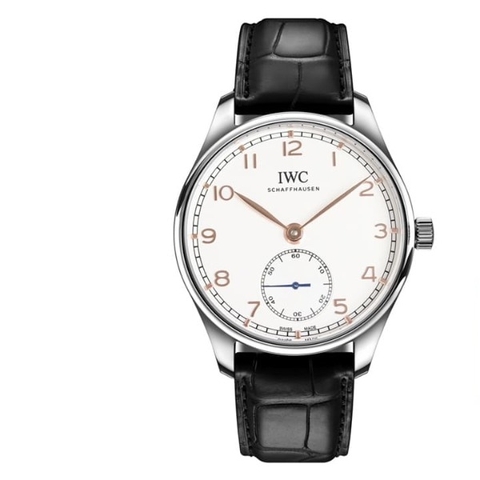 Đồng hồ IWC Stainless Steel Portugieser Automatic mặt số màu trắng