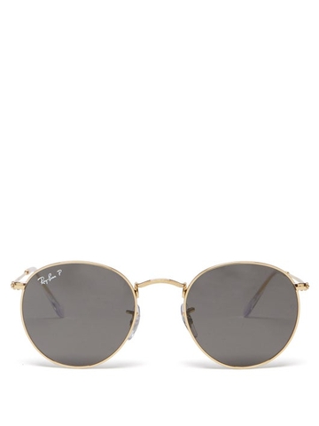 KÍNH RAYBAN Round metal sunglasses