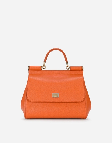 TÚI DOLCE & GABBANA Medium Sicily bag in dauphine calfskin
