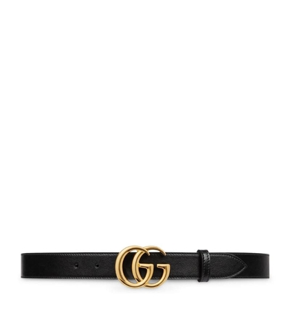 DÂY LƯNG GUCCI  Leather Double G Belt khóa vàng
