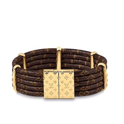 VÒNG TAY DA LOUIS VUITTON GIVE ME FIVE BRACELET