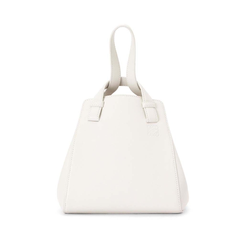 TÚI Loewe Women Hammock Nugget Bag in Nappa Calfskin-White
