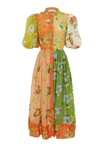 VÁY ALEMAIS RAMIE COLORBLOCK IN COTTON High Classy