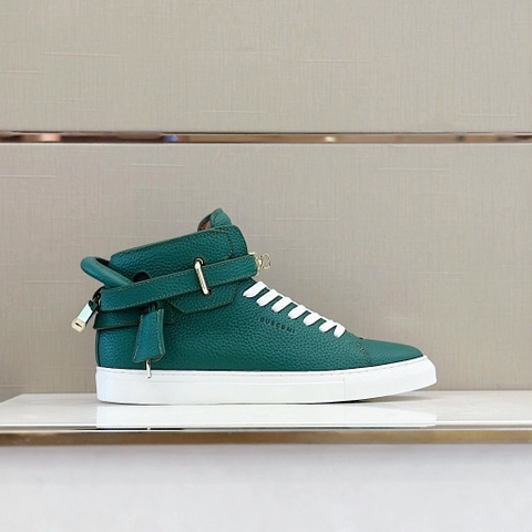 GIÀY BUSCEMI GREEN HIGH TOP SHOES AAA