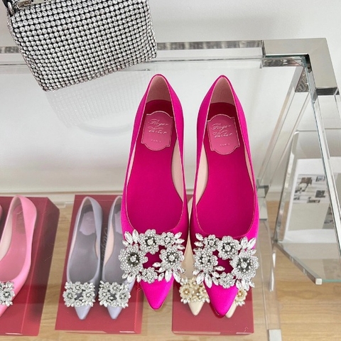 GIÀY ROGER VIVIER Bling Bling ballet flats shoes