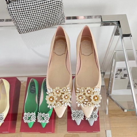 GIÀY ROGER VIVIER Bling Bling ballet flats shoes