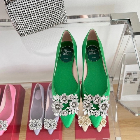 GIÀY ROGER VIVIER Bling Bling ballet flats shoes