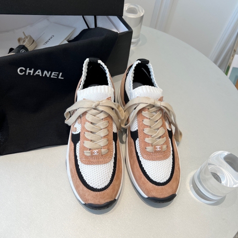 GIÀY CHANEL CC LOGO SNEAKERS shoes