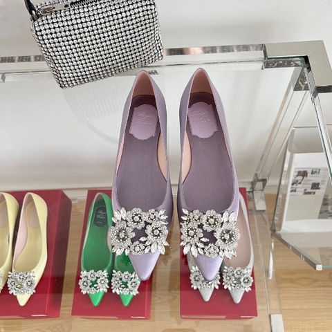 GIÀY ROGER VIVIER Bling Bling ballet flats shoes