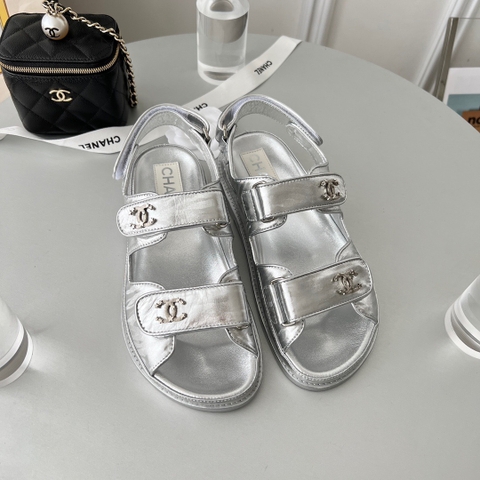 GIÀY CHANEL CC LOGO SANDALS