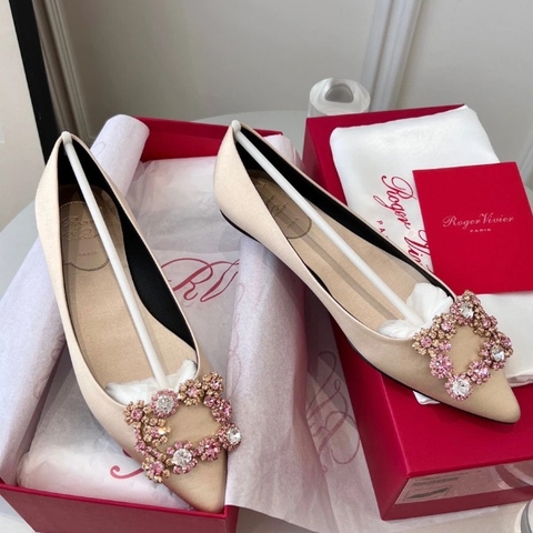 GIÀY ROGER VIVIER Bling Bling ballet flats shoes