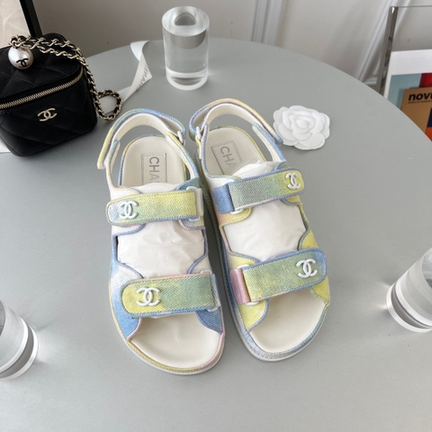 GIÀY CHANEL CC LOGO SANDALS