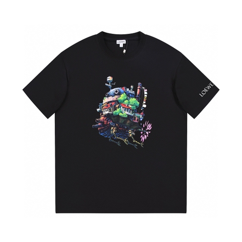 ÁO LOEWE SPAIN print cotton jersey T-shirt