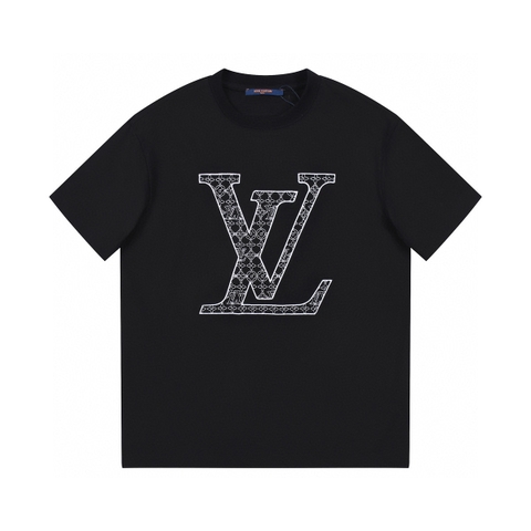 ÁO LOUIS VUITTON print cotton jersey T-shirt