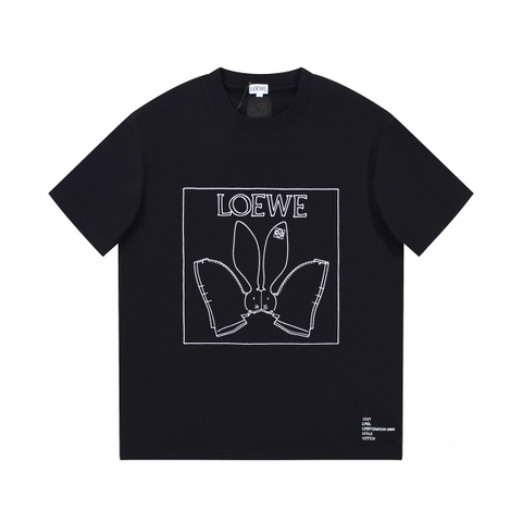 ÁO LOEWE SPAIN print cotton jersey T-shirt
