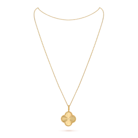 DÂY CHUYỀN VAN CLEEF & ARPELS MAGIC ALHAMBRA VINTAGE 18K
