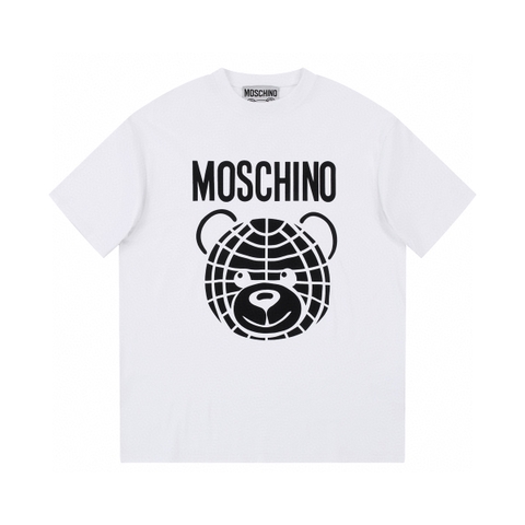 ÁO MOSCHINO print cotton jersey T-shirt
