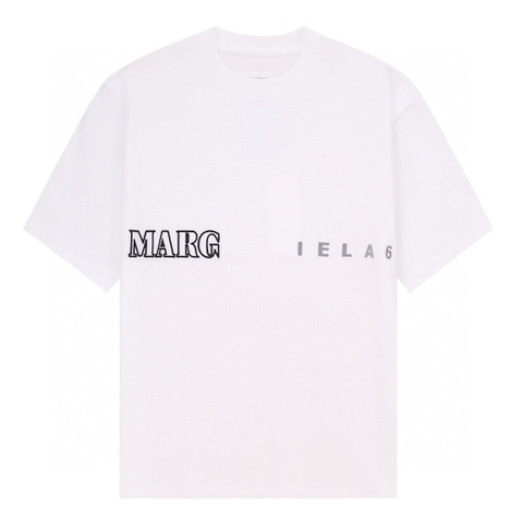 ÁO MAISON MARGIELA print cotton jersey T-shirt