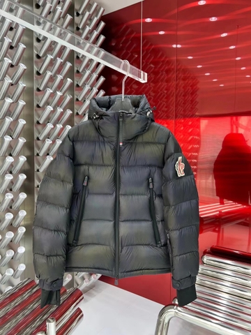 ÁO MONCLER WINTER BLACK CAMOULFLAGE DOWN JACKET