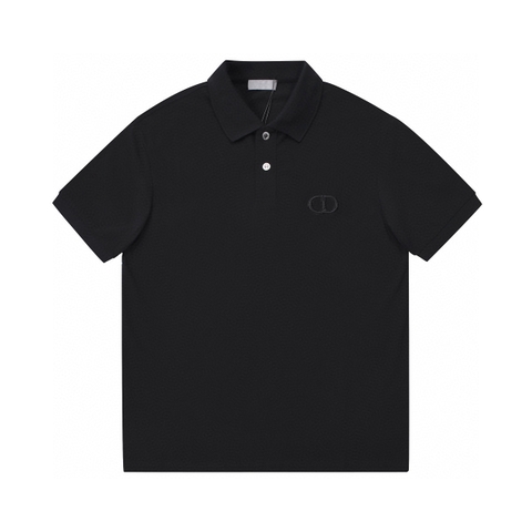 ÁO CHRISTIAN DIOR print cotton POLO-shirt
