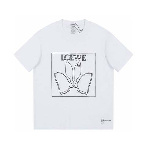 ÁO LOEWE SPAIN print cotton jersey T-shirt