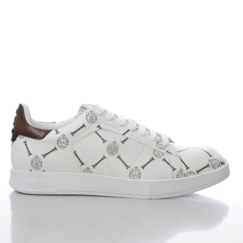 GIÀY BERLUTI LOGO LEATHER SNEAKER SHOES AAA