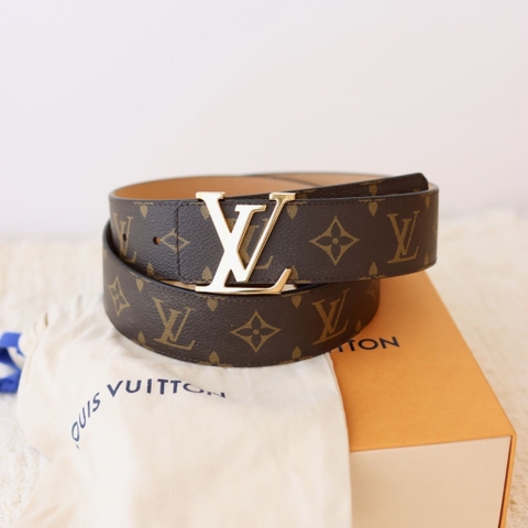 DÂY LƯNG LOUIS VUITTON LV BROWN MONOGRAM Khóa vàng