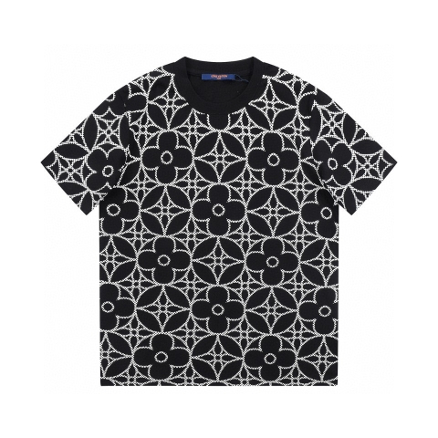 ÁO LOUIS VUITTON print cotton jersey T-shirt