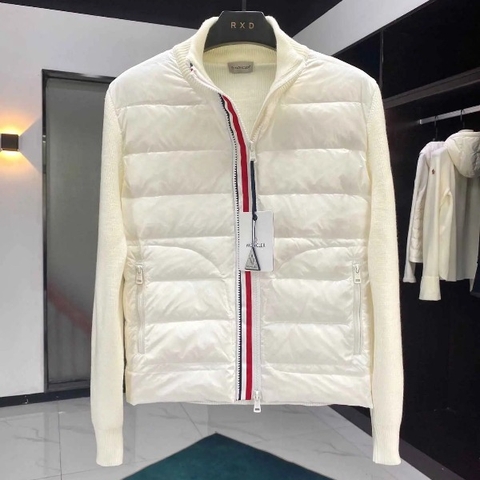 ÁO MONCLER WINTER LINEN WHITE JACKET