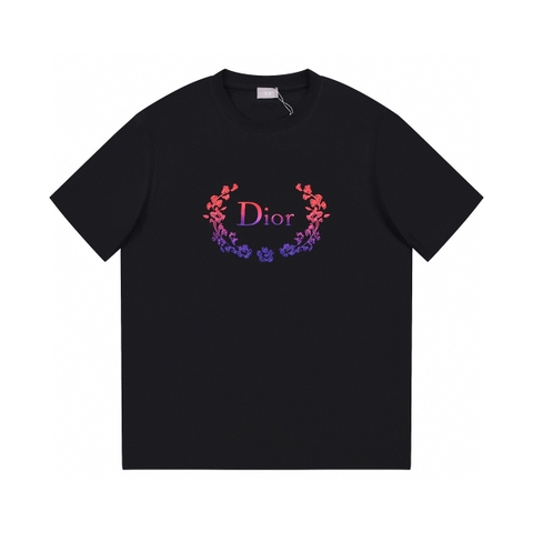 ÁO CHRISTIAN DIOR FLOWER T SHIRT BLACK