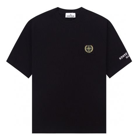 ÁO STONE ISLAND print cotton jersey T-shirt