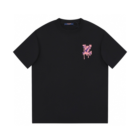 ÁO LOUIS VUITTON print cotton jersey T-shirt