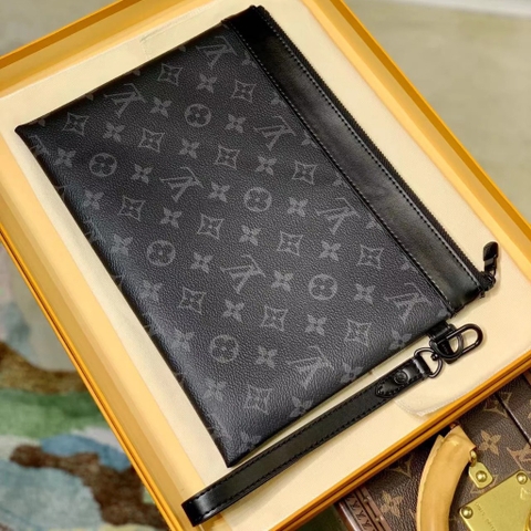 TÚI LOUIS VUITTON MONOGRAM ECLIPSE POUCH