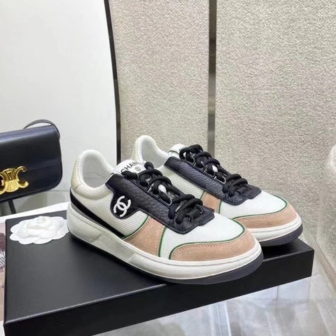 GIÀY CHANEL CARROT SUEDE LOGO SNEAKERS