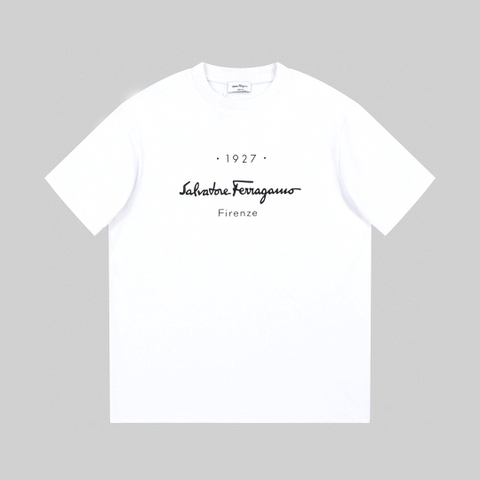 ÁO SALVATORE FERRAGAMO T SHIRT WHITE