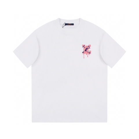 ÁO LOUIS VUITTON print cotton jersey T-shirt