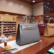 TÚI HERMES Kelly 28CM Light Beige