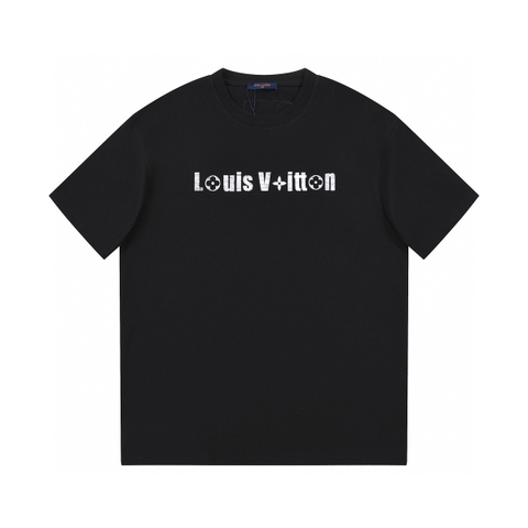 ÁO LOUIS VUITTON print cotton jersey T-shirt