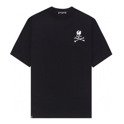 ÁO MASTERMIND JAPAN print cotton jersey T-shirt