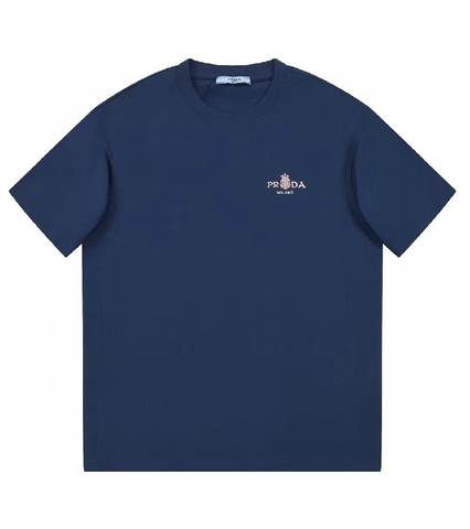 ÁO PRADA print cotton jersey T-shirt