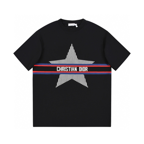 ÁO CHRISTIAN DIOR print cotton jersey T-shirt