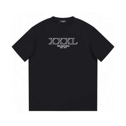 ÁO BALENCIAGA XXXL EST 1917 T SHIRT BLACK