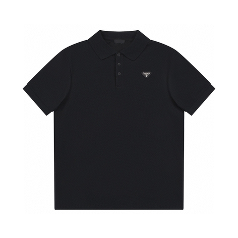 ÁO PRADA print cotton jersey T-shirt