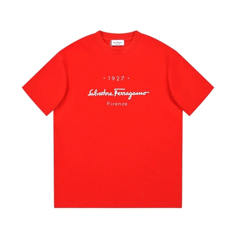 ÁO SALVATORE FERRAGAMO T SHIRT RED