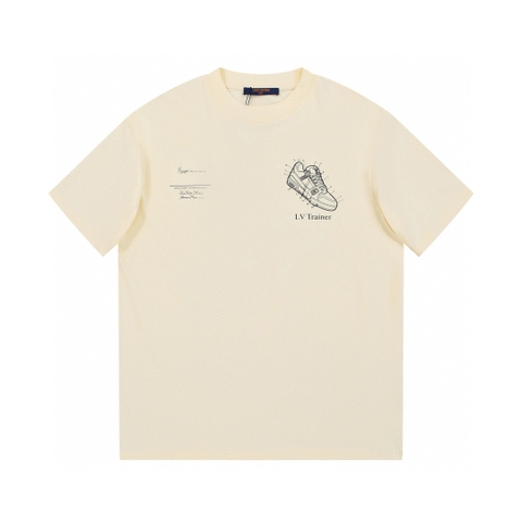 ÁO LOUIS VUITTON print cotton jersey T-shirt